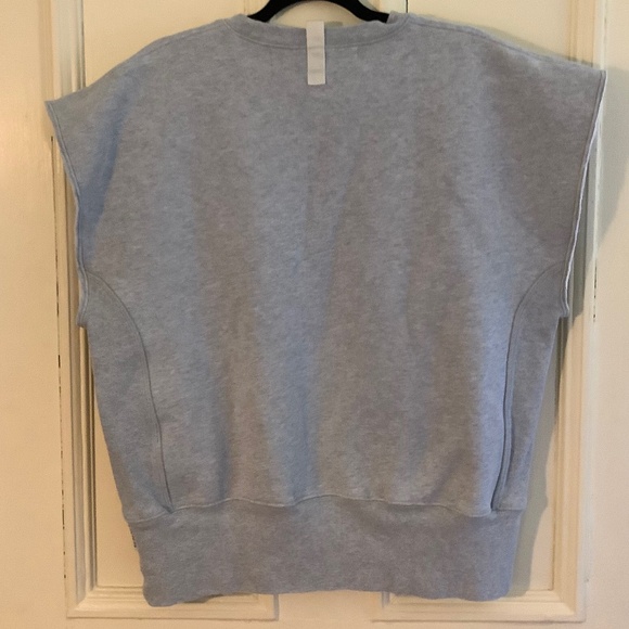 Grey Advisory Board Crystals Sleeveless Sweatshirt L NWOT - Picture 3 of 4